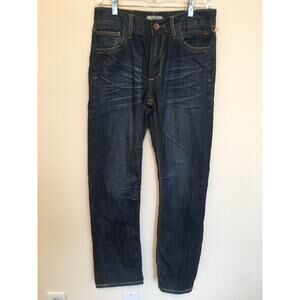 Antique Rivet Boys Straight Blue jeans Size 16, 31.5” Inseam